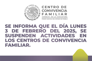 Suspensión de Actividades 3 de Febrero de 2025